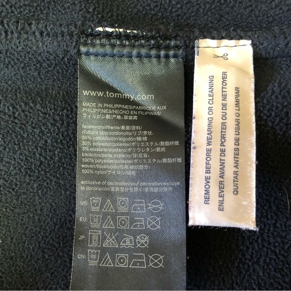 Tommy Hilfiger Full Zip Jacket Medium Blue & Red Size XS - Picture 6 of 15